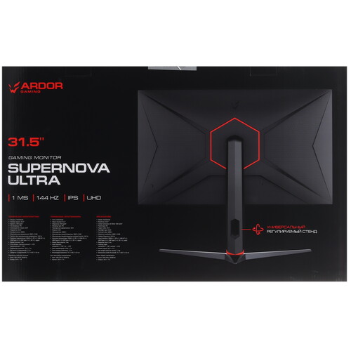 Купить 31.5" Монитор ARDOR GAMING SUPERNOVA ULTRA AU32H1UE черный  5434380. Характеристики, отзывы и цены в Донецке