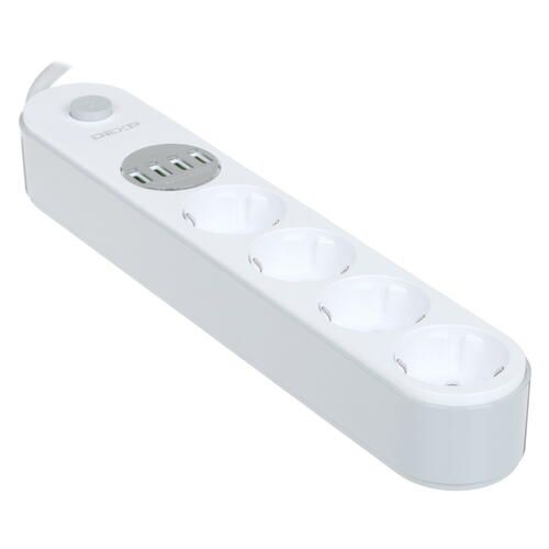 Купить Сетевой фильтр DEXP Home&Office H003O белый  1351765. Характеристики, отзывы и цены в Донецке