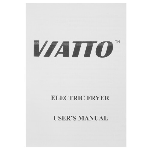 Купить Фритюрница Viatto EF-16L-TS серебристый  9126321. Характеристики, отзывы и цены в Донецке