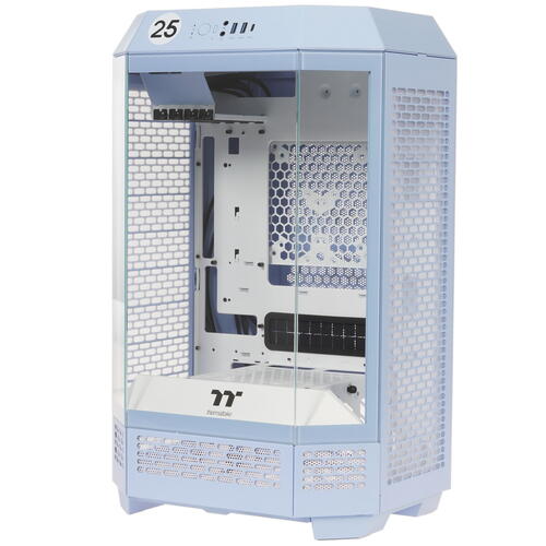 Купить Корпус Thermaltake The Tower 300 Hydrangea Blue [CA-1Y4-00SFWN-00] голубой  5447923. Характеристики, отзывы и цены в Донецке