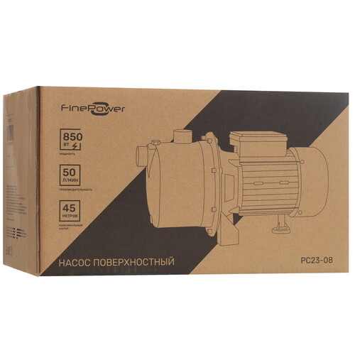 Купить Поверхностный насос FinePower PC23-08  5416268. Характеристики, отзывы и цены в Донецке