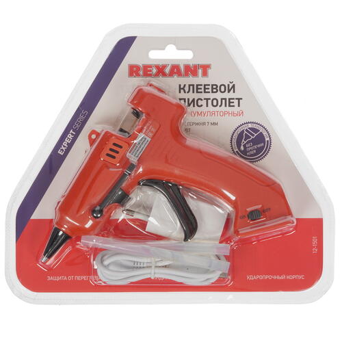 Купить Клеевой пистолет Rexant 12-1501  8169924. Характеристики, отзывы и цены в Донецке