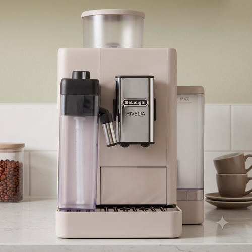 Купить Кофемашина автоматическая DeLonghi Rivelia Perfetto EXAM440.55.BG бежевый  9150440. Характеристики, отзывы и цены в Донецке