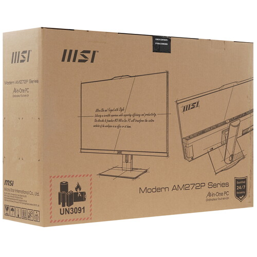 Купить 27" Моноблок MSI Modern AM272P 1M-683XRU [9S6-AF8231-1033]  5489344. Характеристики, отзывы и цены в Донецке