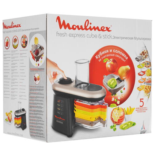 Купить Электротерка Moulinex Fresh express cube &amp  6669731. Характеристики, отзывы и цены в Донецке