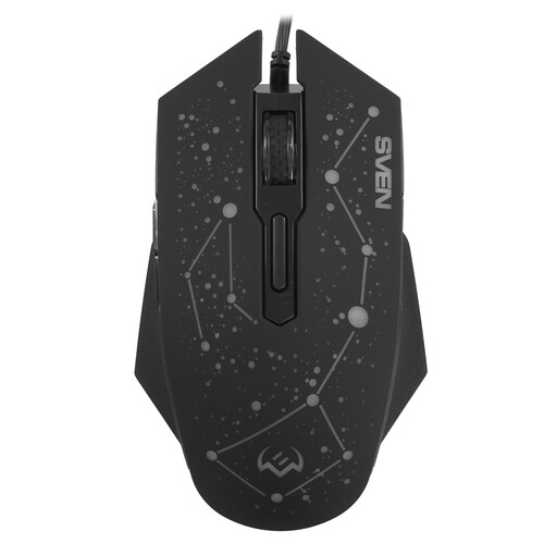Купить Мышь проводная SVEN RX-G730 [SV-021641] черный  9201304. Характеристики, отзывы и цены в Донецке
