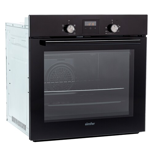 Купить Электрический духовой шкаф Simfer B6EB56001 черный  9125092. Характеристики, отзывы и цены в Донецке
