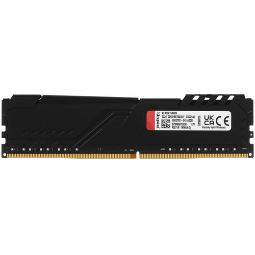Купить Оперативная память Kingston FURY Beast Black [KF426C16BB/8] 8 ГБ  5053407. Характеристики, отзывы и цены в Донецке