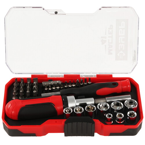 Купить Отвертка с насадками/битами ЗУБР Мастер 41  9164631. Характеристики, отзывы и цены в Донецке