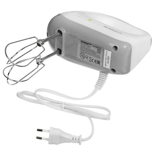 Купить Миксер Scarlett SC-HM40S17 белый  5348828. Характеристики, отзывы и цены в Донецке