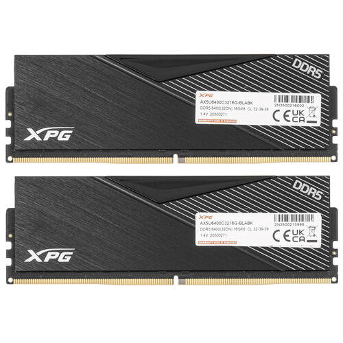 Купить Оперативная память ADATA XPG Lancer [AX5U6400C3216G-DCLABK] 32 ГБ  5433709. Характеристики, отзывы и цены в Донецке
