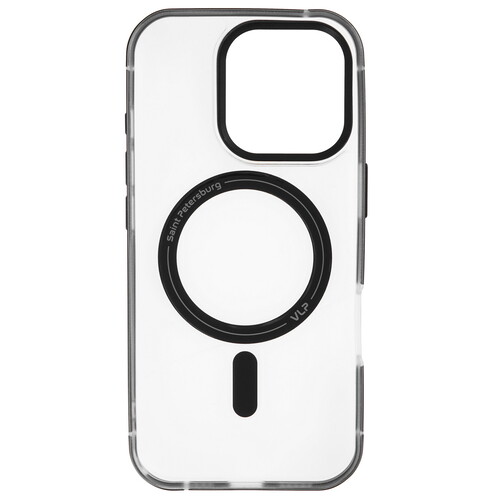 Купить Накладка  VLP Element Case для Apple iPhone 16 Pro черный/прозрачный  5487068. Характеристики, отзывы и цены в Донецке