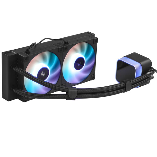 Купить Система охлаждения DEEPCOOL LQ240 черная  5499035. Характеристики, отзывы и цены в Донецке