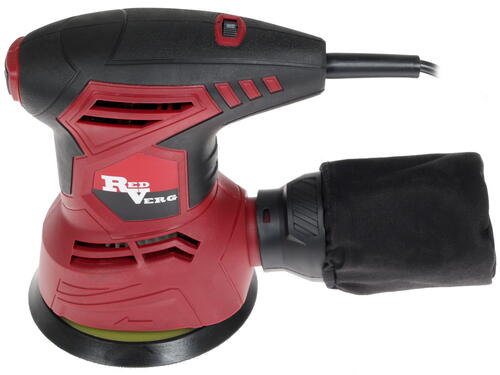 Купить Эксцентриковая шлифмашинка RedVerg RD-OS30-125  1149225. Характеристики, отзывы и цены в Донецке