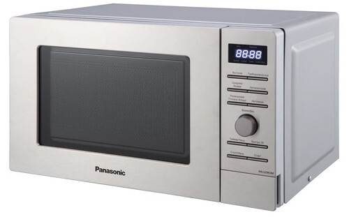 Купить Микроволновая печь Panasonic NN-S29KSMZPE серебристый  5480154. Характеристики, отзывы и цены в Донецке
