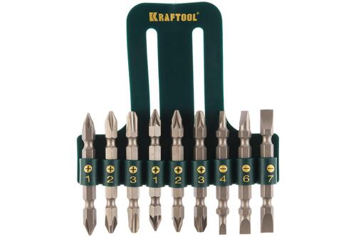 Купить Набор бит KRAFTOOL 26060-H10  1065199. Характеристики, отзывы и цены в Донецке