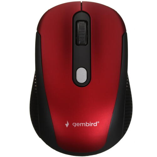Купить Мышь беспроводная Gembird MUSW-420  красный  4726454. Характеристики, отзывы и цены в Донецке