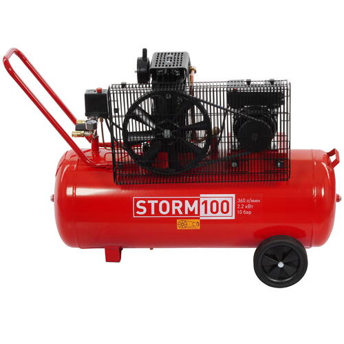 Купить Компрессор поршневой масляный Aurora Storm 100 TURBO  5311068. Характеристики, отзывы и цены в Донецке