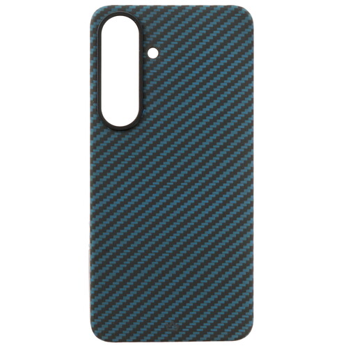 Купить Накладка  VLP Kevlar Case для Samsung Galaxy S25 синий/черный  5613337. Характеристики, отзывы и цены в Донецке