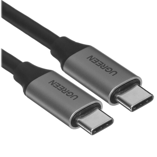 Купить Кабель круглый Ugreen USB Type-C - USB Type-C черный 1.5 м  9983417. Характеристики, отзывы и цены в Донецке