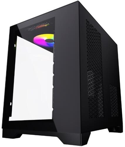 Купить Корпус PowerCase Vision Micro [CVBM-L4] черный  9912443. Характеристики, отзывы и цены в Донецке
