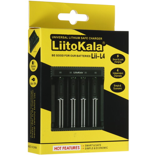 Купить Зарядное устройство LiitoKala Lii-L4  9212383. Характеристики, отзывы и цены в Донецке