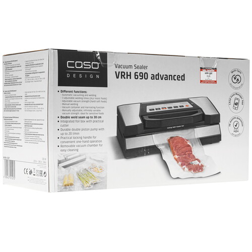 Купить Вакуумный упаковщик CASO VRH 690  8195399. Характеристики, отзывы и цены в Донецке