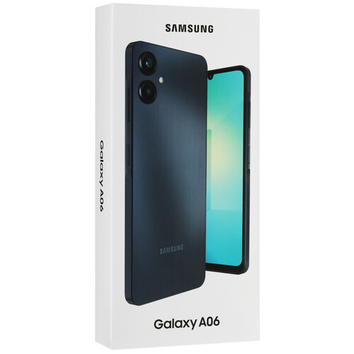 Купить 6.7" Смартфон Samsung Galaxy A06 64 ГБ черный  5608177. Характеристики, отзывы и цены в Донецке