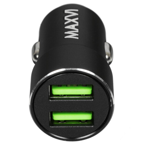 Купить Автомобильное ЗУ Maxvi CCM-MS242 черный  9313023. Характеристики, отзывы и цены в Донецке