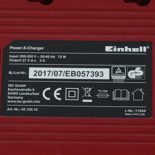 Купить Набор аккумуляторов и зарядных устройств Einhell 4512042 Power X Change 18V  8119301. Характеристики, отзывы и цены в Донецке