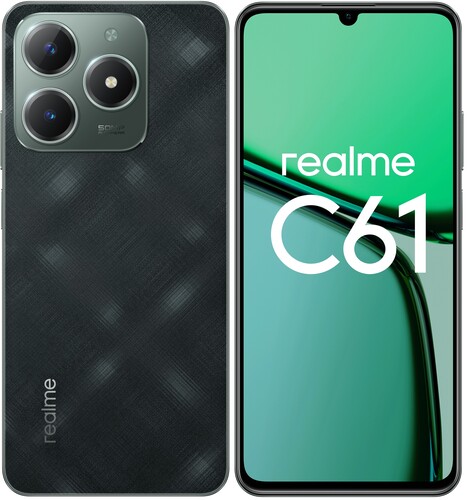 Купить 6.74" Смартфон realme C61 128 ГБ зеленый  5476399. Характеристики, отзывы и цены в Донецке