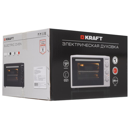 Купить Мини-печь Kraft KN-MO 3904 FRKR красный  9265947. Характеристики, отзывы и цены в Донецке