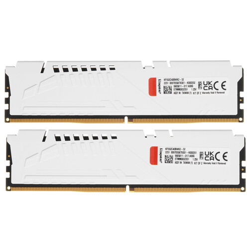 Купить Оперативная память Kingston FURY Beast White  5406615. Характеристики, отзывы и цены в Донецке