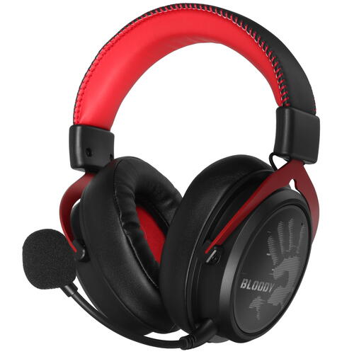 Купить Беспроводные/проводные наушники A4Tech Bloody MR590 Sports красный  5442771. Характеристики, отзывы и цены в Донецке
