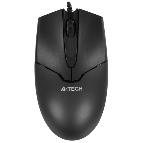 Купить Мышь проводная A4Tech OP-550NU  черный  1032242. Характеристики, отзывы и цены в Донецке
