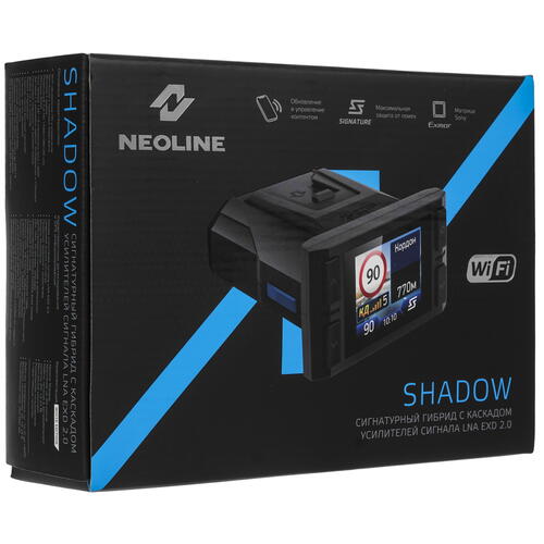 Купить Видеорегистратор с радар-детектором Neoline SHADOW WI-FI  9080856. Характеристики, отзывы и цены в Донецке