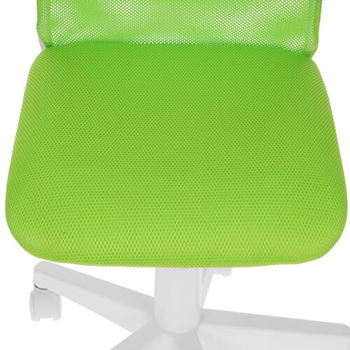 Купить Кресло детское Бюрократ KD-9/WH/TW-18 зеленый  8147312. Характеристики, отзывы и цены в Донецке