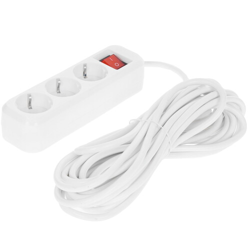 Купить Удлинитель Smartbuy SBE-16-3-07-ZS белый  9192922. Характеристики, отзывы и цены в Донецке