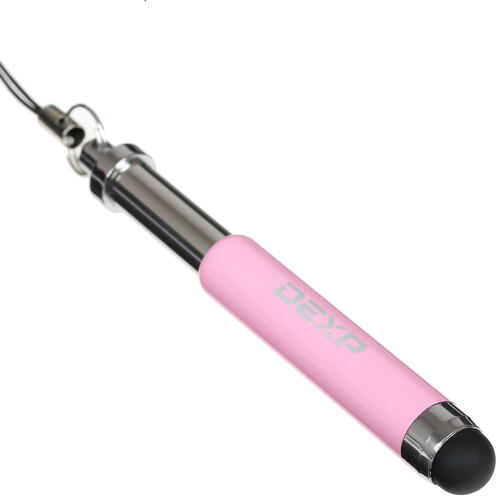 Купить Стилус DEXP Telescopic универсальный розовый  1346184. Характеристики, отзывы и цены в Донецке