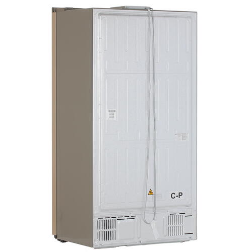 Купить Холодильник Side by Side   Haier HRF-541DG7RU золотистый  4722794. Характеристики, отзывы и цены в Донецке