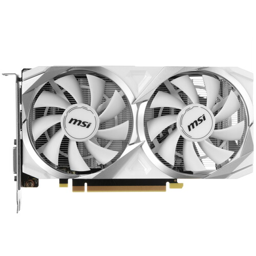 Купить Видеокарта MSI Geforce RTX 3050 VENTUS 2X XS WHITE OC [RTX 3050 VENTUS 2X XS WHITE 8G OC]  5480293. Характеристики, отзывы и цены в Донецке