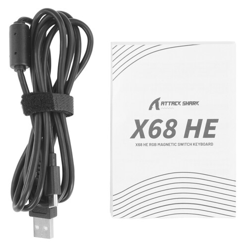 Купить Клавиатура  проводная Attack Shark X68HE  9259970. Характеристики, отзывы и цены в Донецке