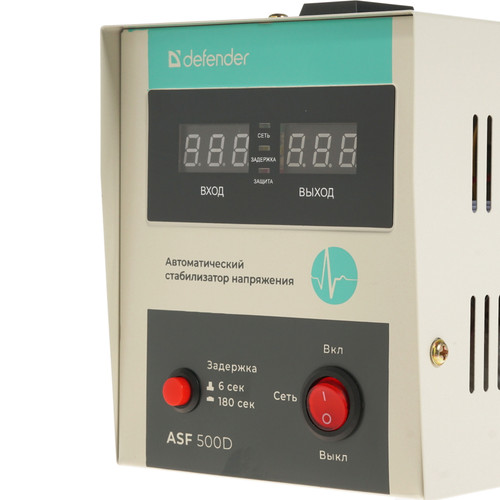 Купить Стабилизатор напряжения Defender ASF 500D  4825143. Характеристики, отзывы и цены в Донецке