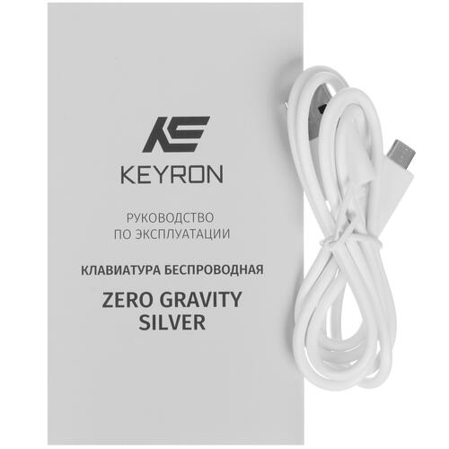 Купить Клавиатура беспроводная KEYRON Zero Gravity  5401316. Характеристики, отзывы и цены в Донецке