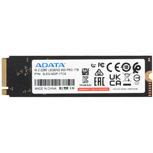 Купить 1000 ГБ M.2 NVMe накопитель ADATA LEGEND 900 PRO  5631370. Характеристики, отзывы и цены в Донецке