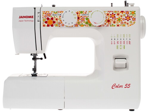 Купить Швейная машина Janome Color 55  1086575. Характеристики, отзывы и цены в Донецке