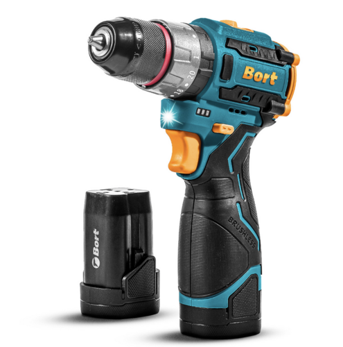 Купить Дрель-шуруповерт Bort BAB-16U-2x2A.CH  9170526. Характеристики, отзывы и цены в Донецке