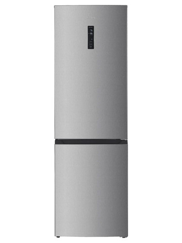 Купить Холодильник с морозильником  Korting KNFC 62980 X серебристый  9158176. Характеристики, отзывы и цены в Донецке