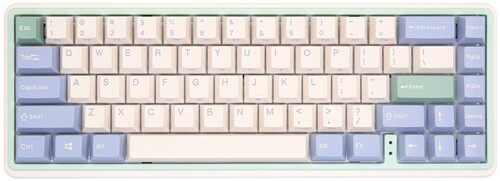 Купить Клавиатура проводная + беспроводная Varmilo VXB67 Eucalyptus  5420694. Характеристики, отзывы и цены в Донецке