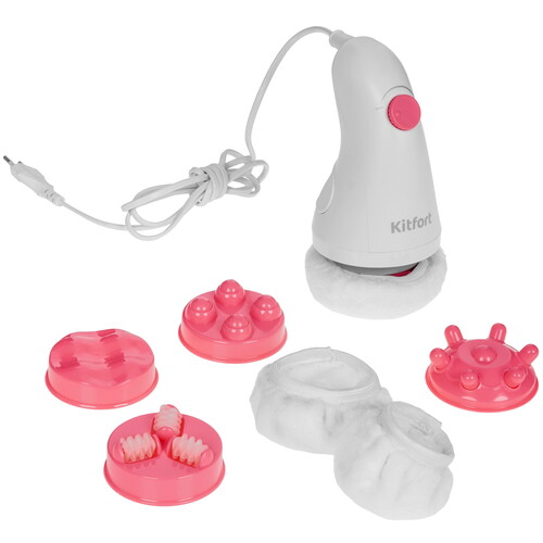Купить Массажер Kitfort KT-5960 белый  9285152. Характеристики, отзывы и цены в Донецке